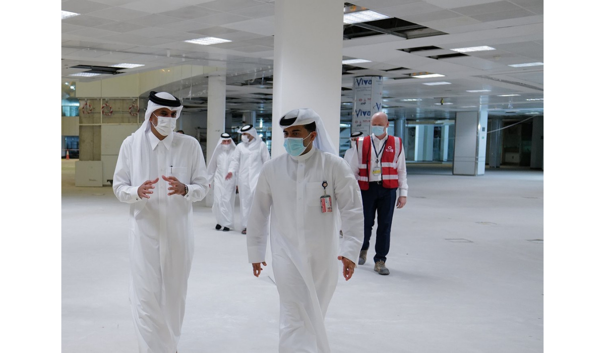 Prime Minister tours HIA and Doha Airport to see expansion and development projects